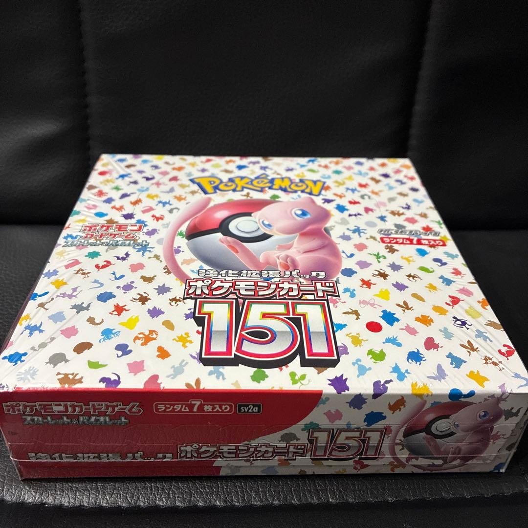 ポケモンカード151 スカーレット　バイオレット　シュリンク付き