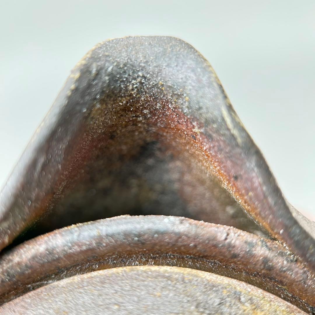 石田安弘 備前焼瓢宝瓶 般若心经人気作者 急須 茶注 煎茶 茶道具