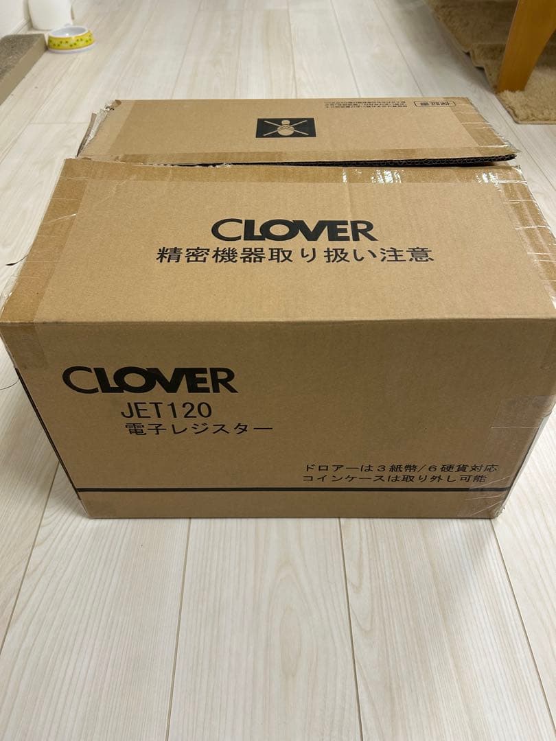CLOVER レジスター 取扱説明書付き