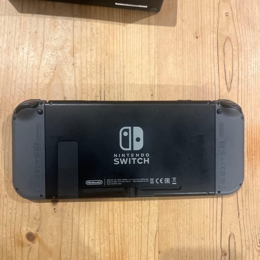 Nintendo Switch 本体 グレー ACアダプター HDMIケーブル付