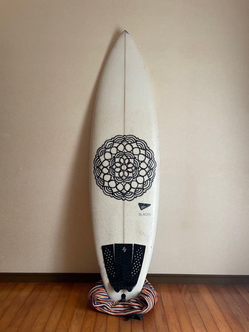 【手渡しのみ】threeweather PU BLACKS 6'6\"サーフボード