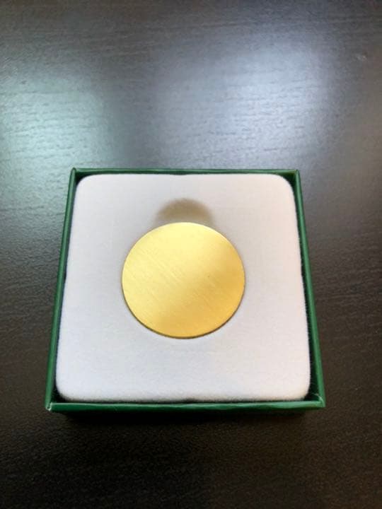 2021年　マスターズ　ゴルフ　ボールマーカー　松山英樹　優勝