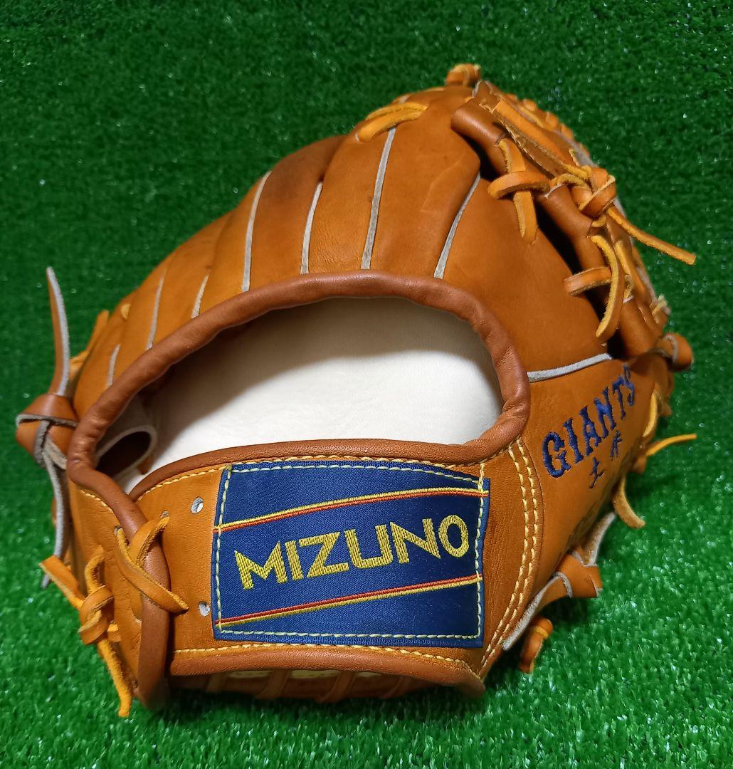 美津濃ワールドウィン 読売ジャイアンツ土井正三選手仕様グローブ 赤カップ ミズノ