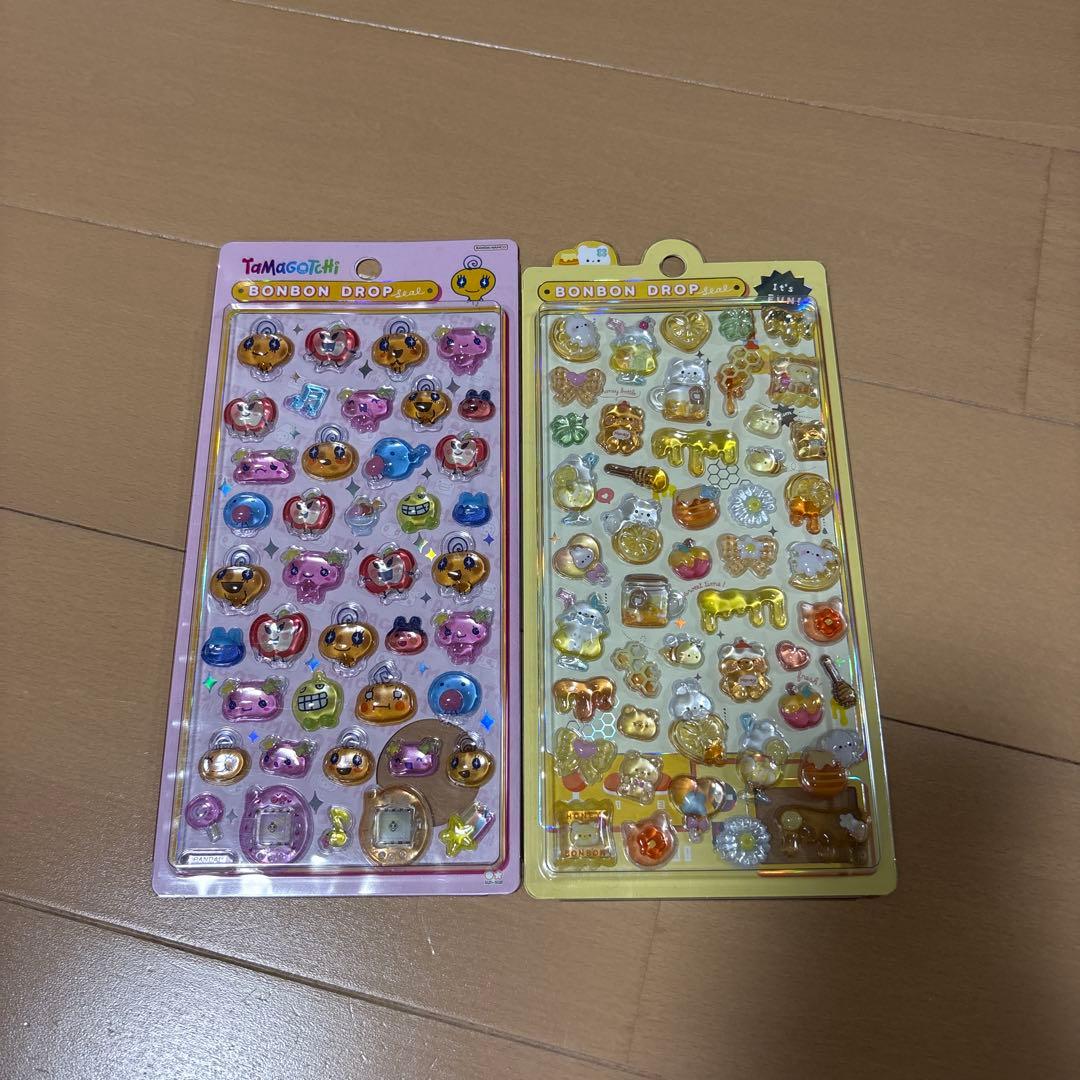 新品　ボンボンドロップシール　おはじきシール　うるちゅるポップシール　26種