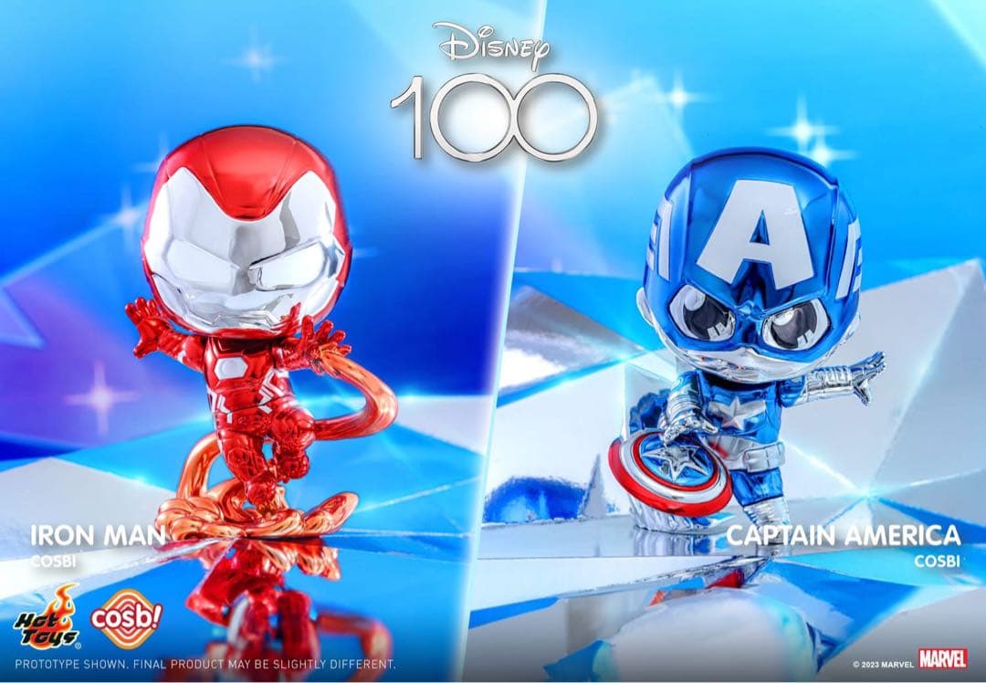 ディズニー100 プラチナカラーコスビコレクション ホットトイズ