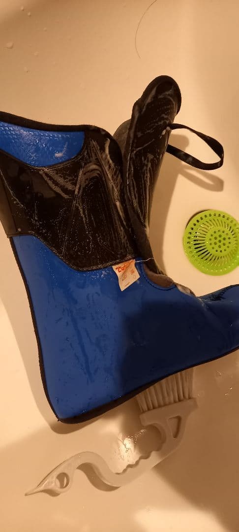 LANGE スキー ブーツ 24.0cm 青/オレンジ