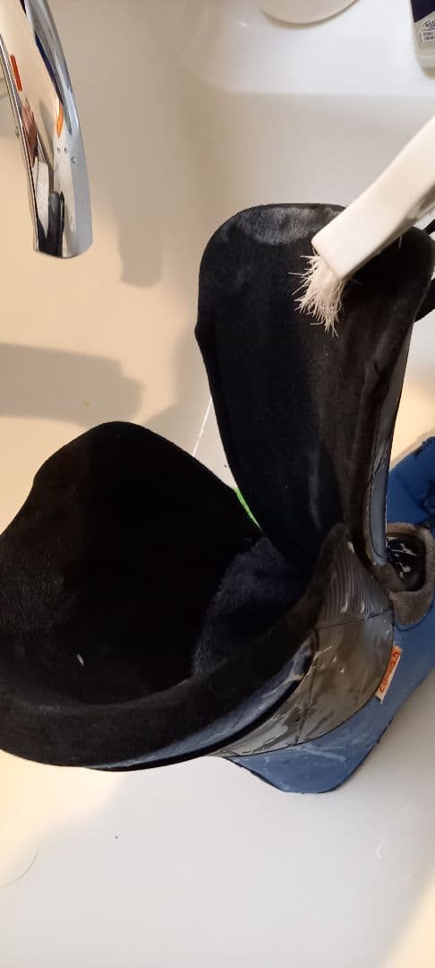 LANGE スキー ブーツ 24.0cm 青/オレンジ