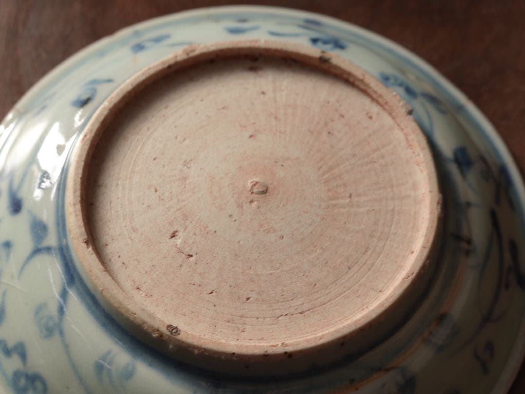 唐物　元時代　染付　神獣文　皿　筆洗　元染付　中国　古玩　鑑賞　景徳鎮窯　古美術