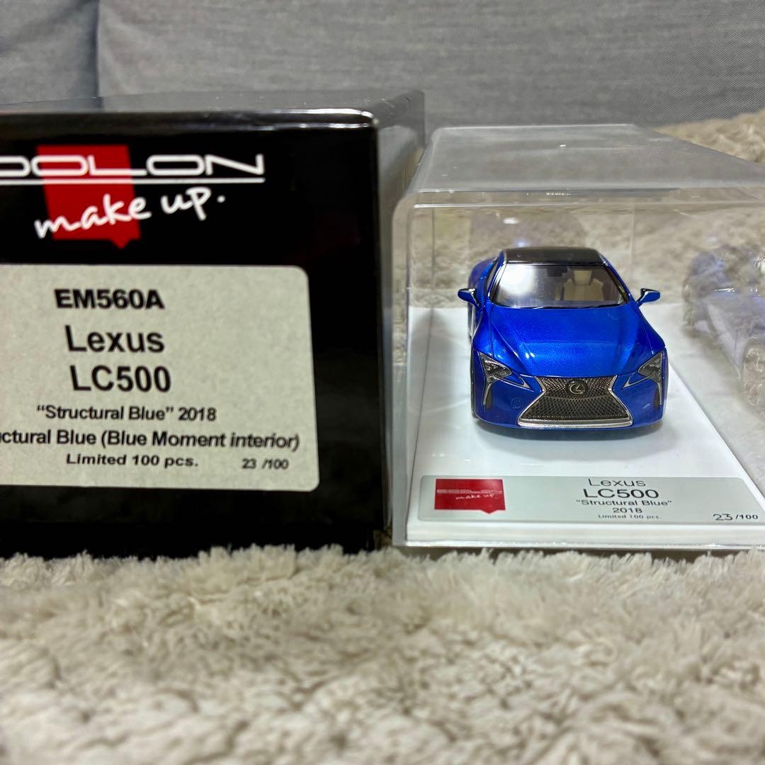 Lexus LC500 ミニカー 1/43 スケール アイドロン