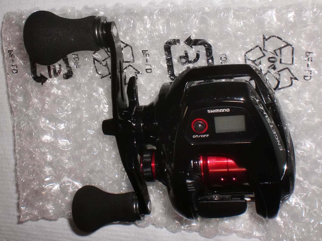 シマノ　１５炎月ＣＴ　１０１ＰＧ「左巻き」新品　カウンター付き軽量鯛ラバリール