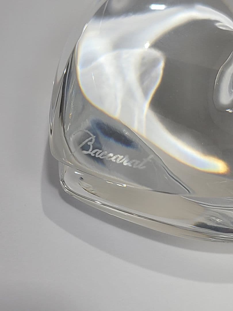 Baccarat ハート型 ペーパーウェイト　オブジェ バカラ