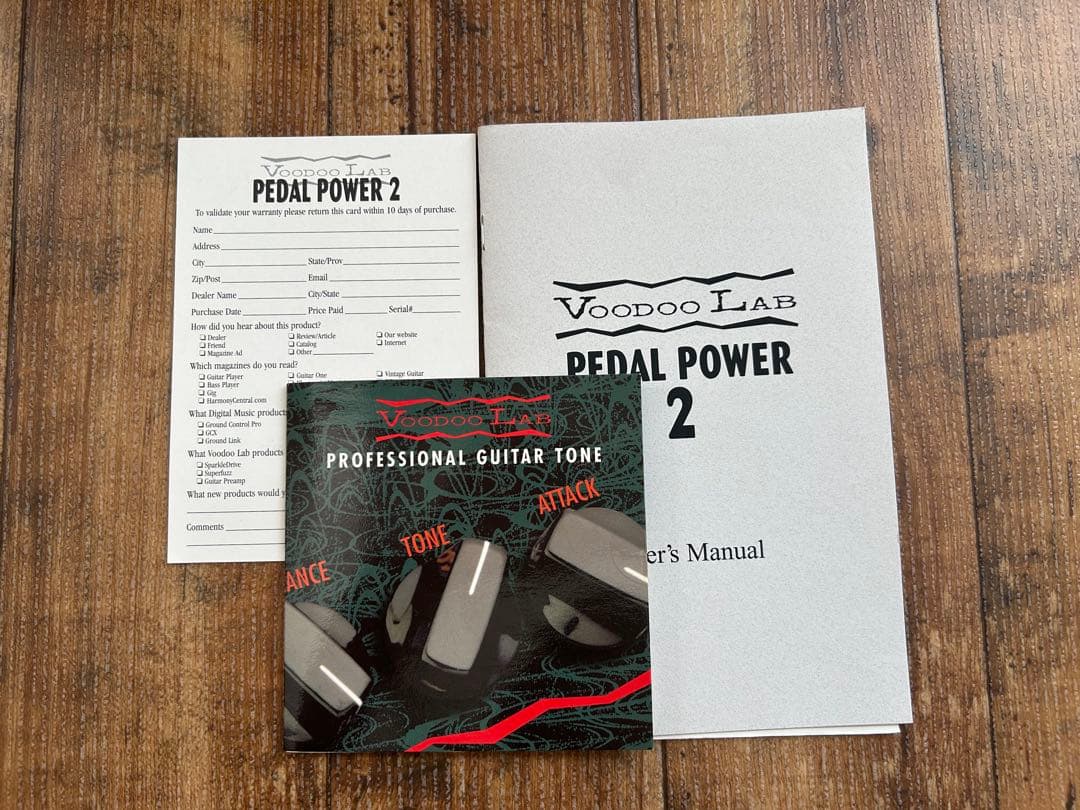 Voodoo Lab Pedal Power 2 パワーサプライ