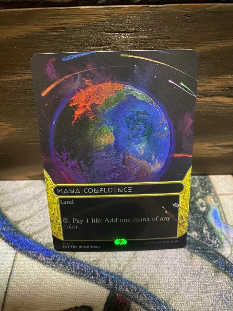 MTG 久遠の終端 マナの合流点　ギャラクシーfoil 英語版