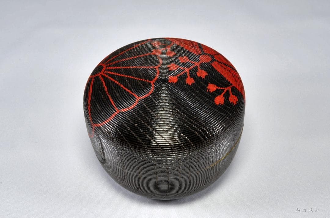 中村宗尹 鵬雲斎好 寿輪棗 写 共箱 茶道具