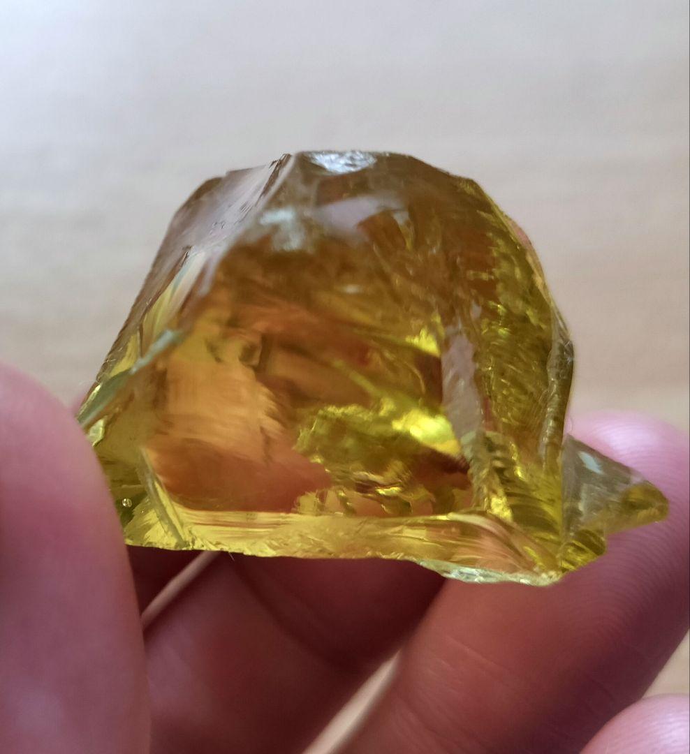 アンダラクリスタル シエラネバダ産 イエロー 36g 原石