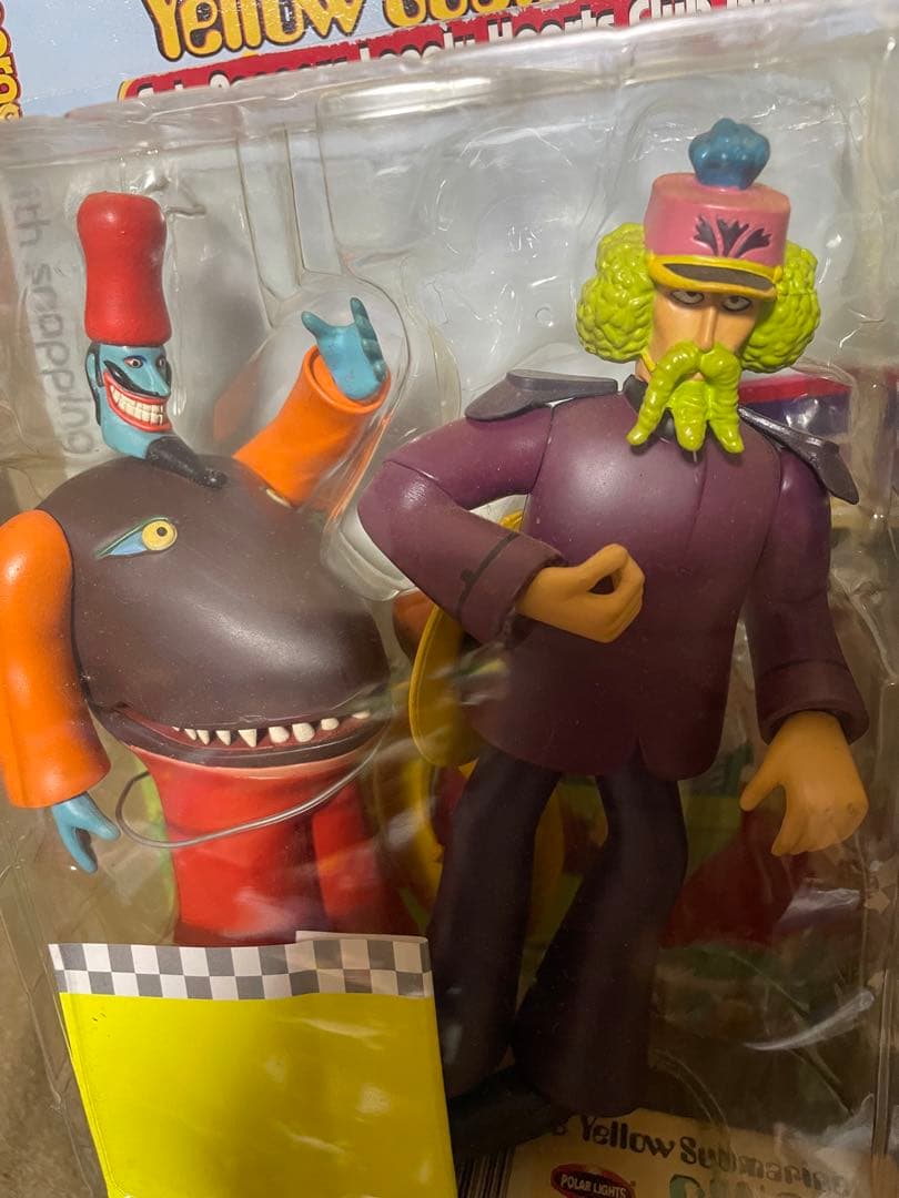 【激レア！】ビートルズ　イエローサブマリン　フィギュア　レトロ　プラモデル