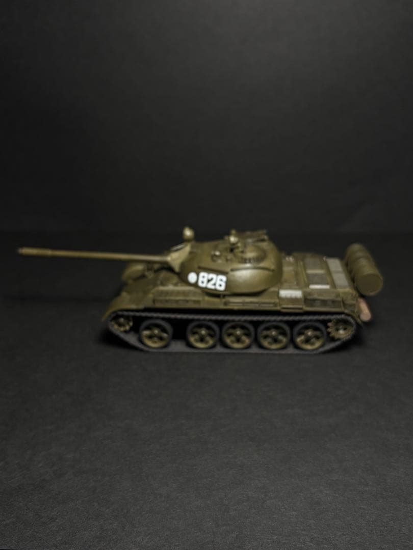 #作品No23 ソビエト戦車 T-55 プラモデル組立完成品
