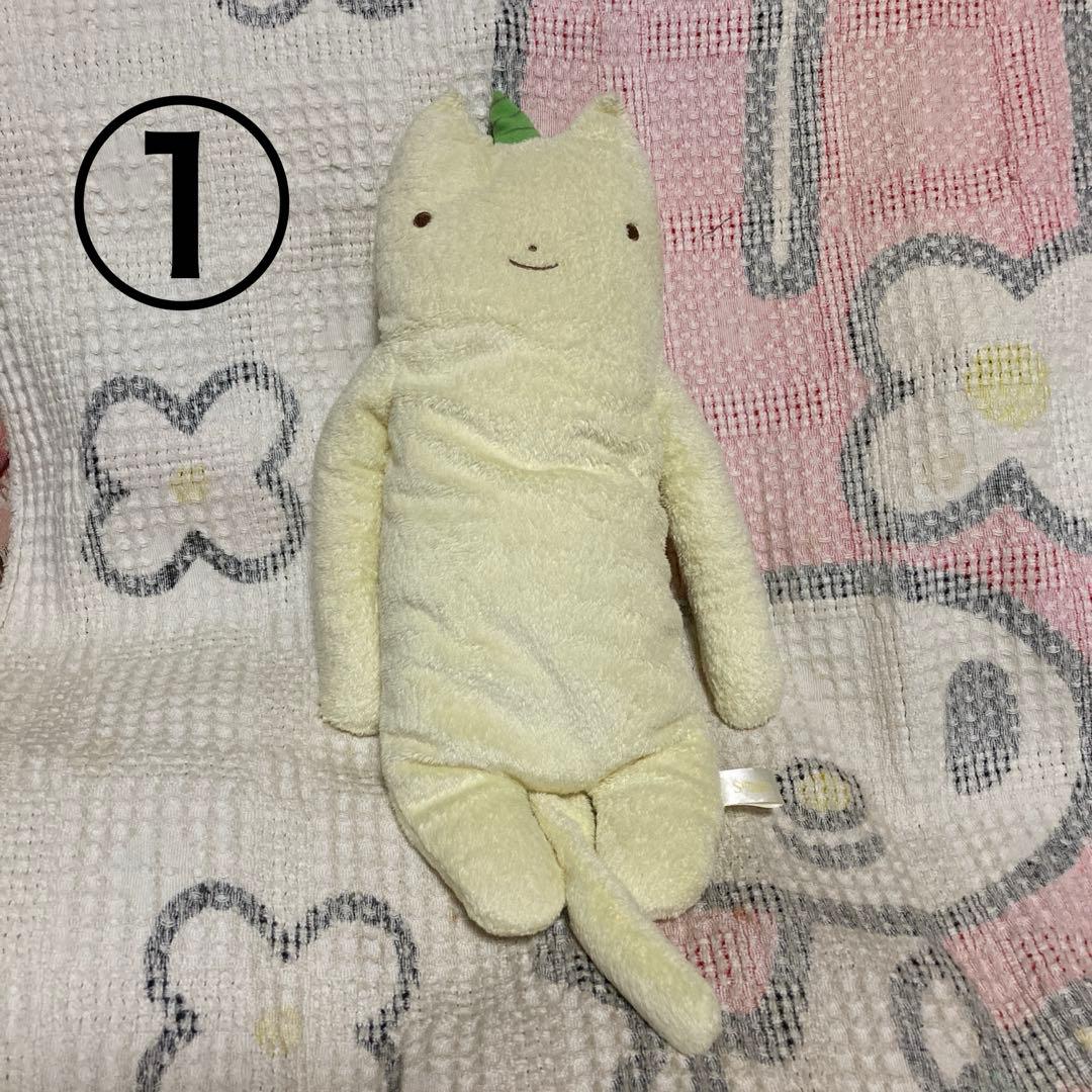 SHINADA シナダ　ぬいぐるみ　6コ　中古品　バラ売り不可　フモフモさん