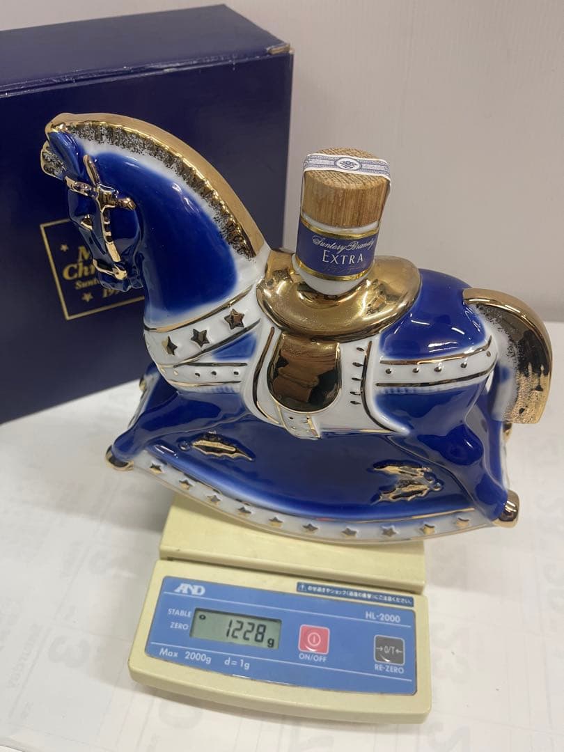 未開栓 SUNTORY サントリー ブランデー エクストラ クリスマス 木馬41