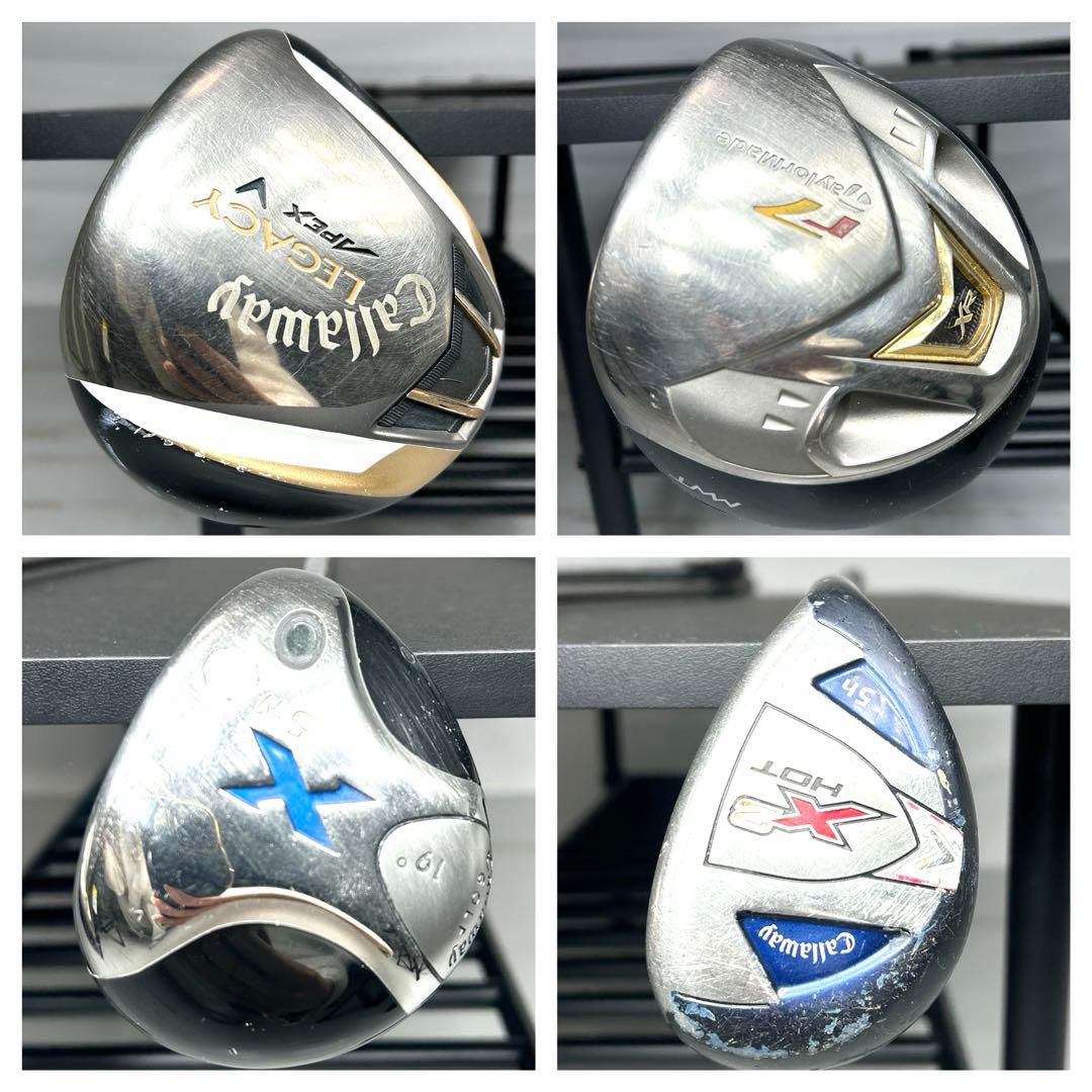 本格派 メンズゴルフクラブ 12本 ゴルフセット 豪華セット キャロウェイ