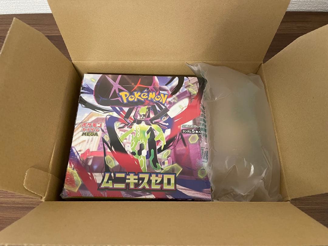 新品未開封シュリンク付き ポケモンカードゲーム ムニキスゼロ