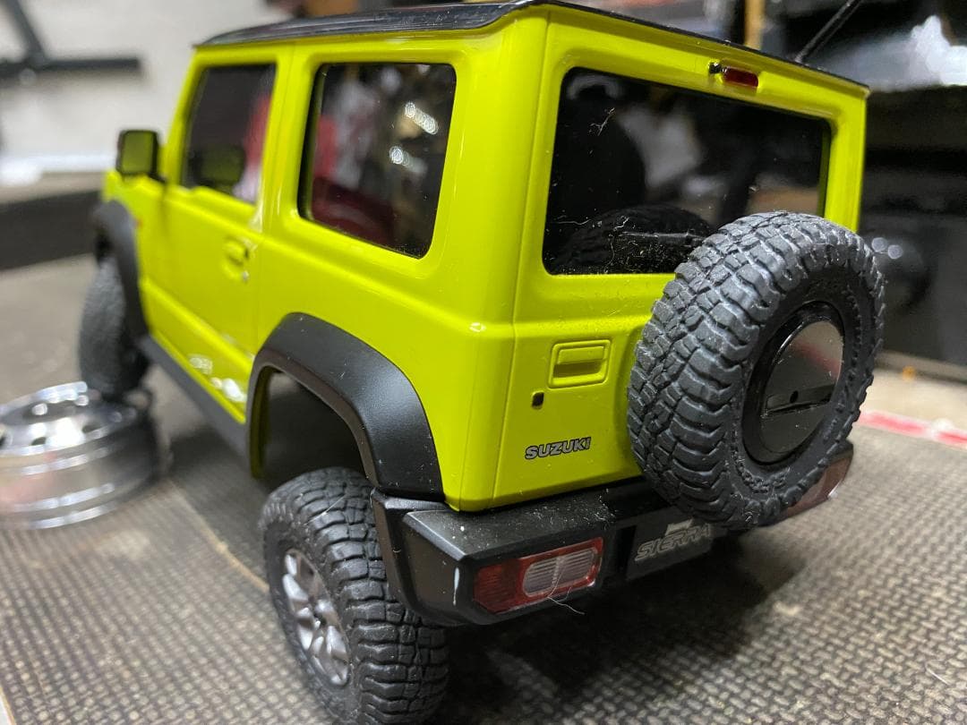京商　ミニッツ4X4　ジムニーシエラ キネティクイエロー　レディセット
