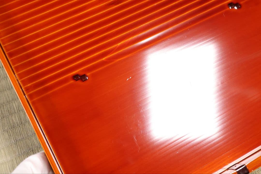 春慶塗 折敷 十客 26.6cm 会席 懐石 卓上 四方膳 木製【MB112】