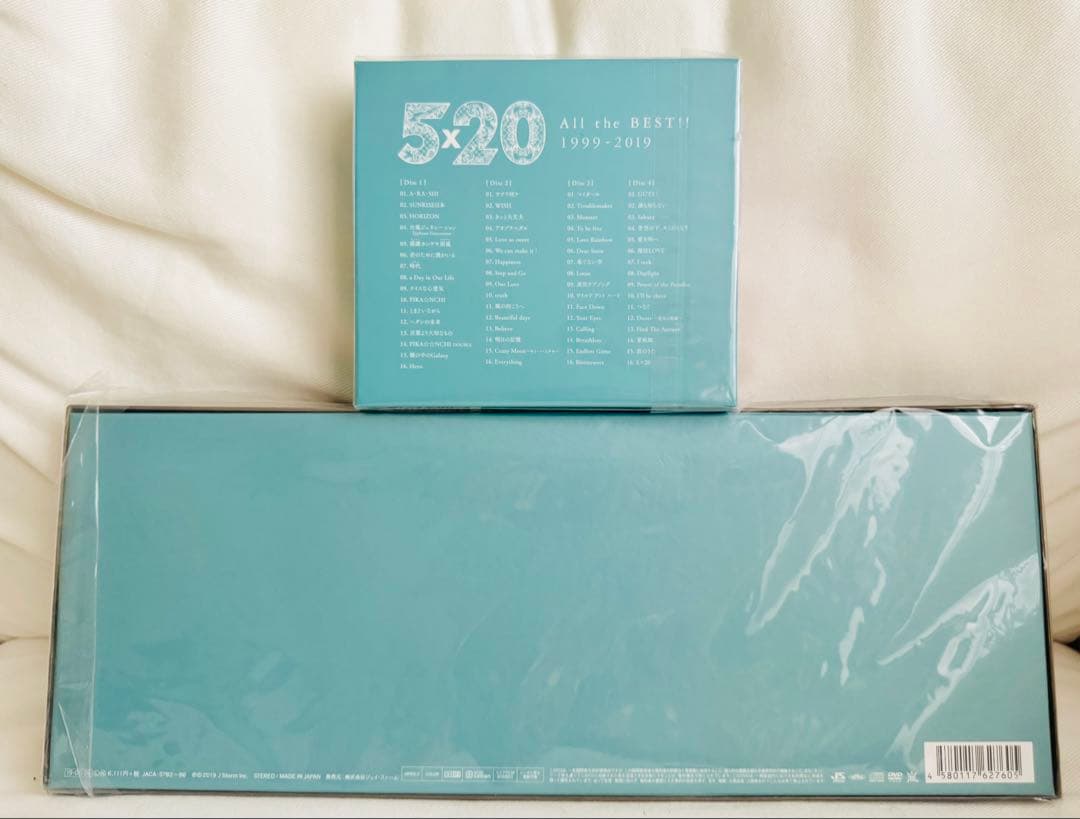 【新品未開封】5×20 All the BEST!! 初回限定盤1&2