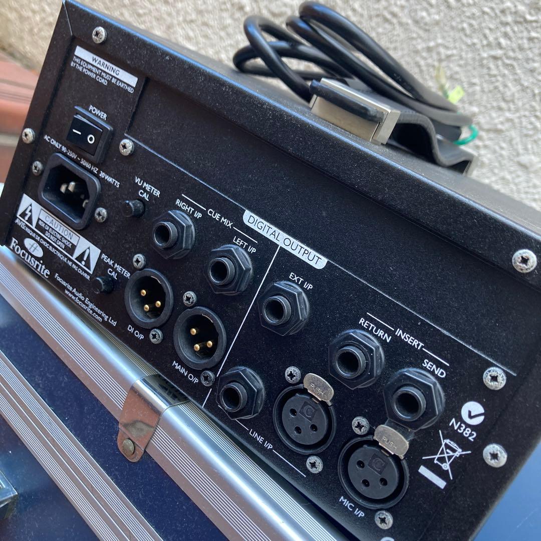 通電OK ハードケース付 Focusrite ISA One マイクプリアンプ