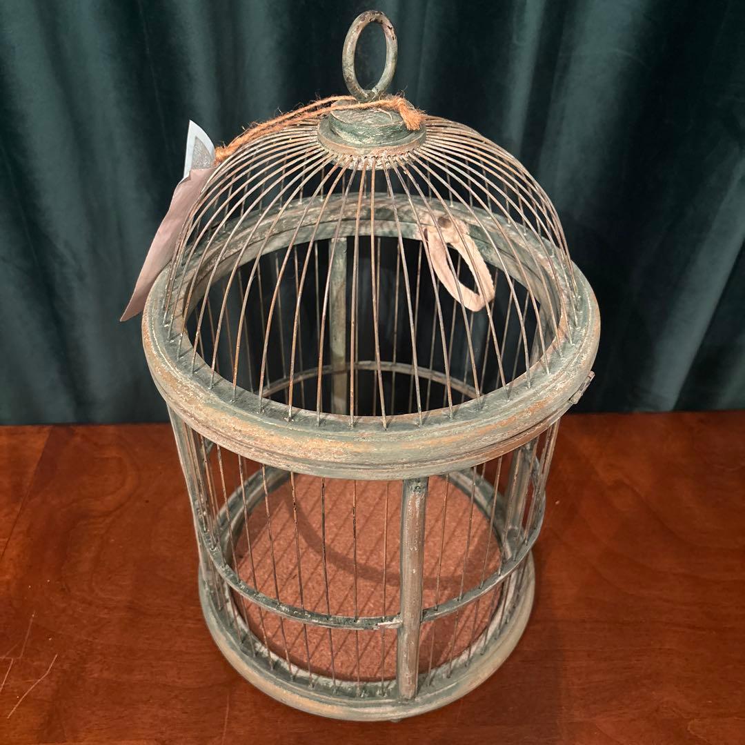 鳥籠　コンランショップ　アンティーク