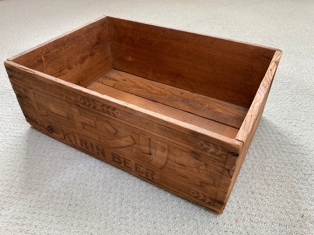 木箱　キリンビール　アンティーク