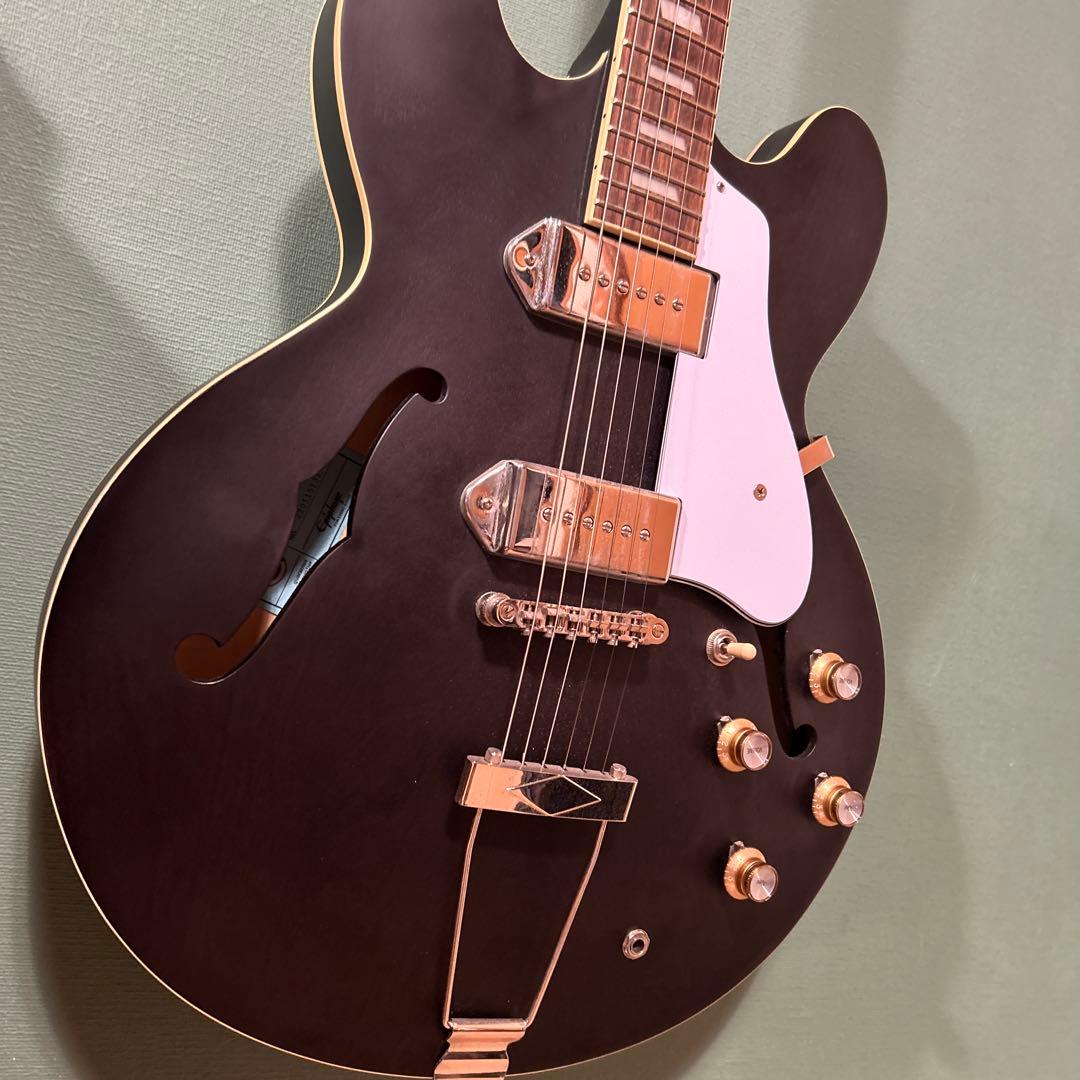 Epiphone Casino Worn Ebony(ブラック)