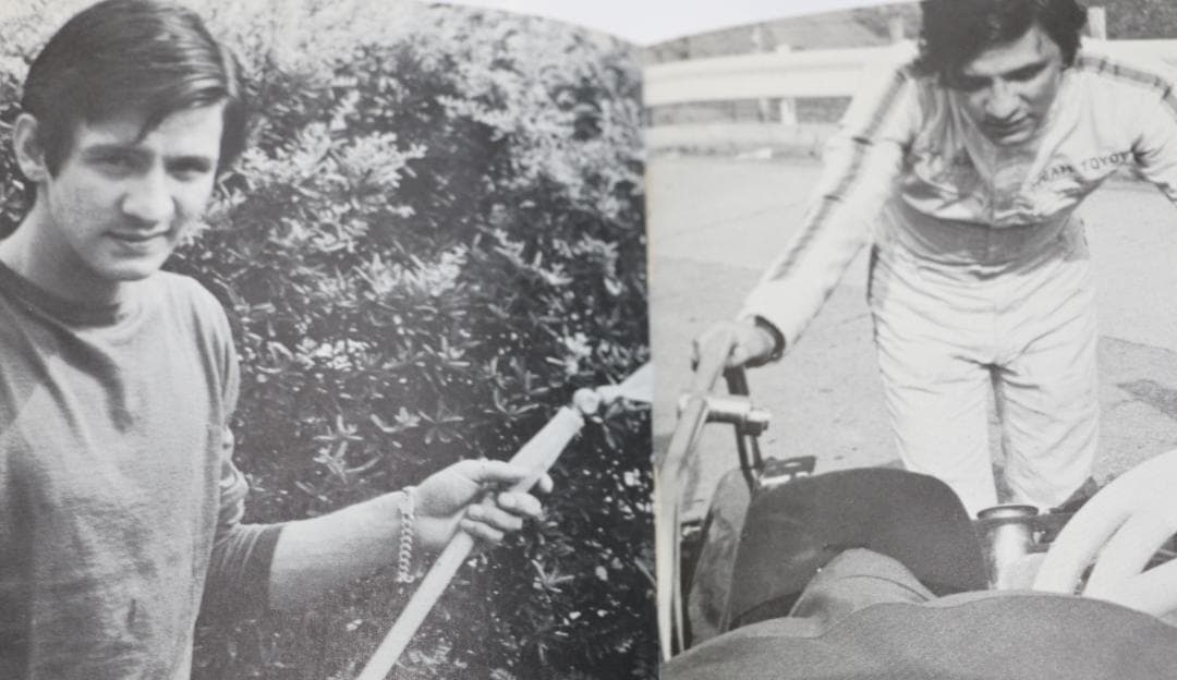 超貴重　閃光の青春　レーサー福沢幸雄写真集　中古本