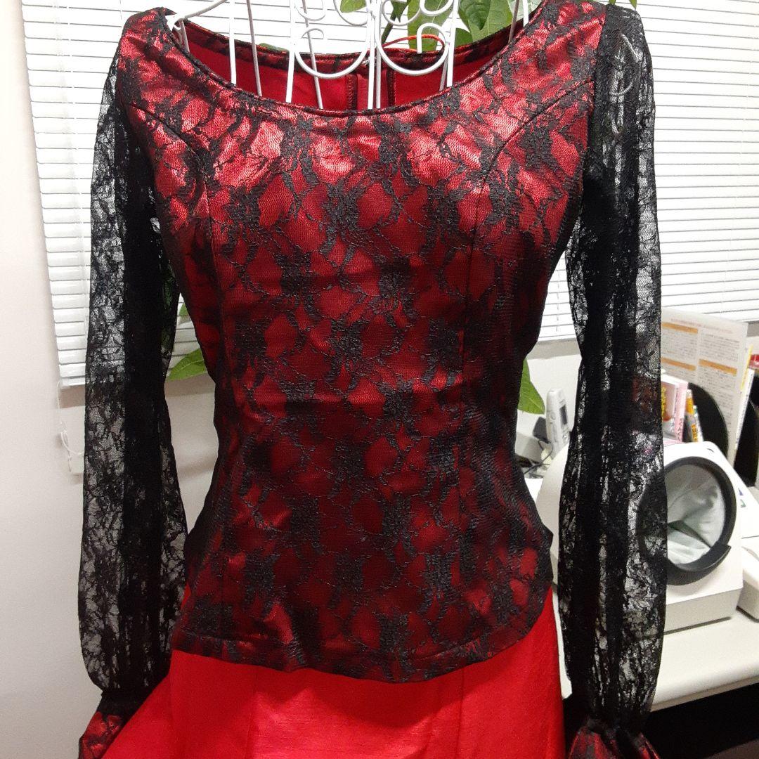 フラメンコ衣装　ツーピース