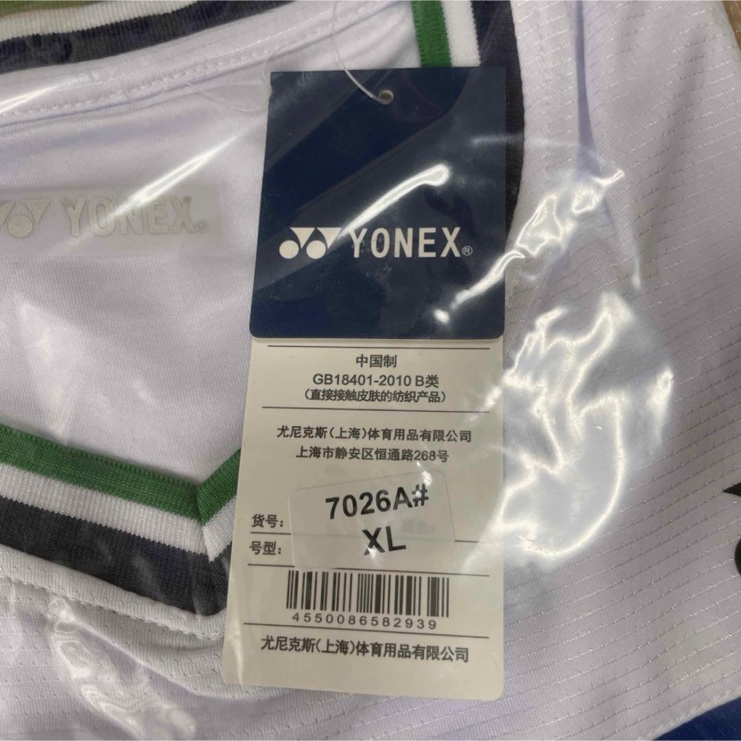 ヨネックス　YONEX TAIWAN 75周年記念ゲームシャツ　新品　サイズXL