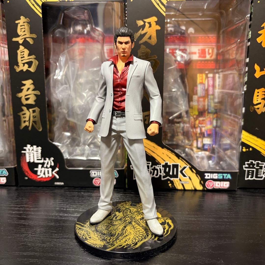(初販)龍が如く DIG フィギュアセット 4体