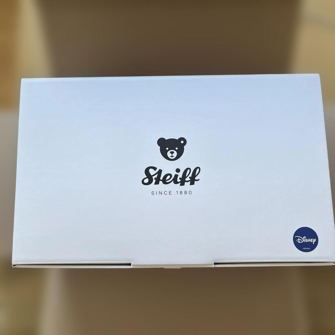 新品　シュタイフ　ディズニー　ミッキーマウス　ミッキーマウスとテディベア　桜