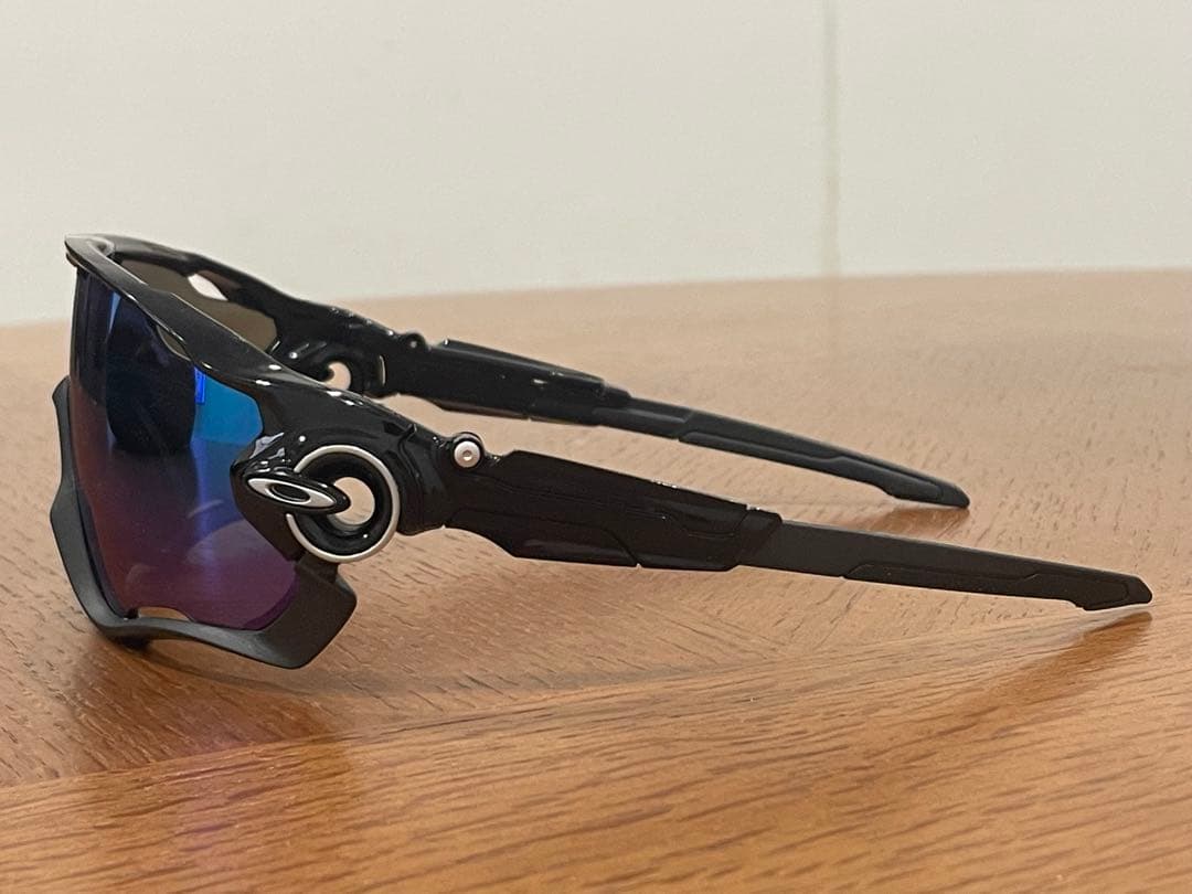 Oakley jawbreaker オークリージョウブレイカーサングラス 黒/青