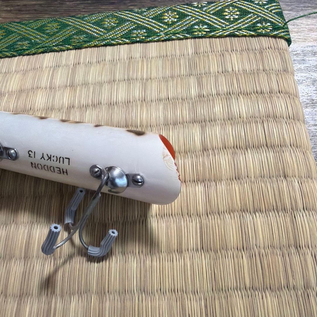 オールド　ヘドン　ラッキー13 茶色ワカメ　スミスカラー