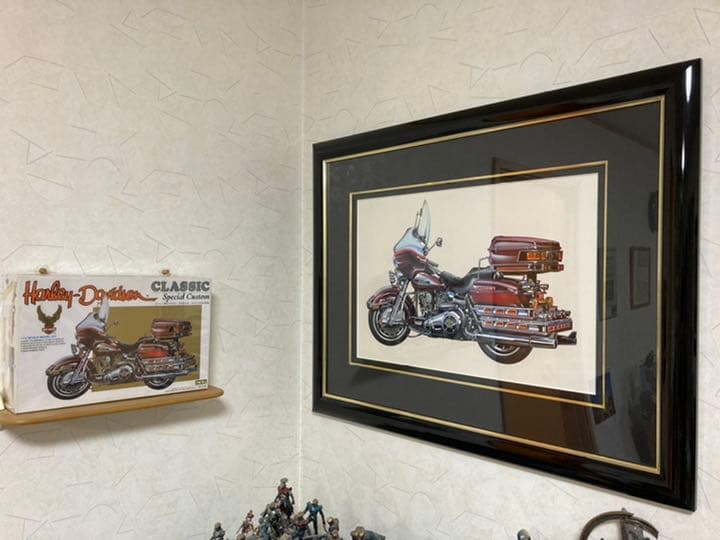 絵画　IMAＩ　プラモデルパッケージ原画