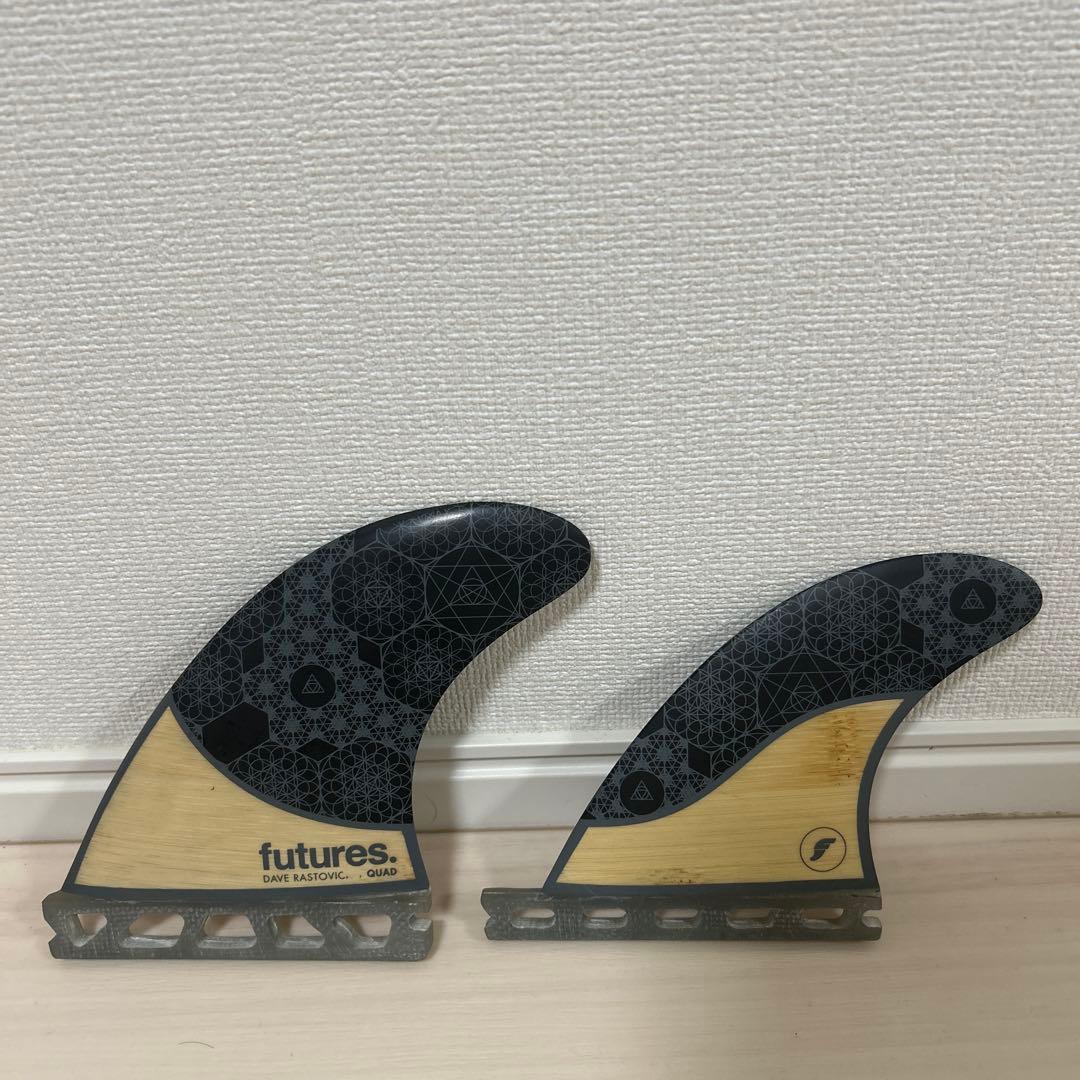 フィン　フューチャー クアッドフィン QUAD RASTA BAMBOO