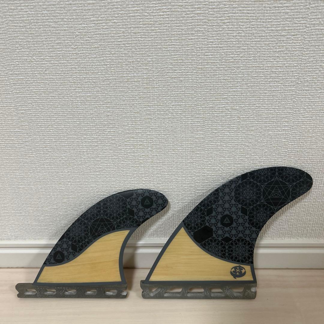 フィン　フューチャー クアッドフィン QUAD RASTA BAMBOO