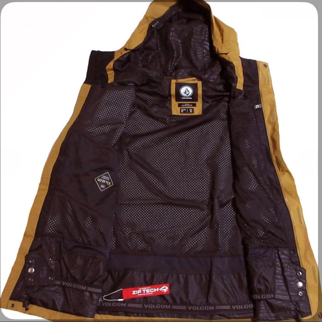Volcom ボルコム GORE-TEXジャケット メンズ Mサイズ キャラメル