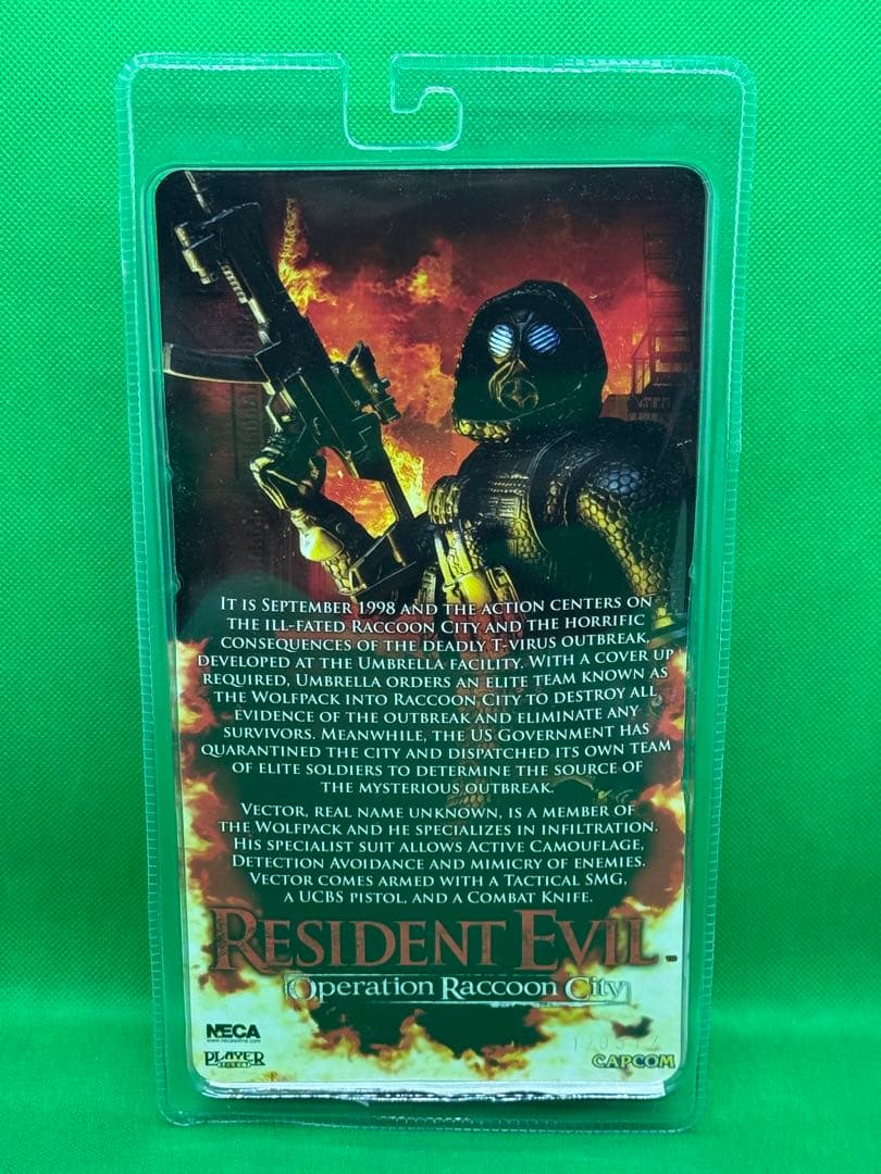 未開封 ベクター バイオハザード ラクーンシティ 7インチ アクションフィギュア