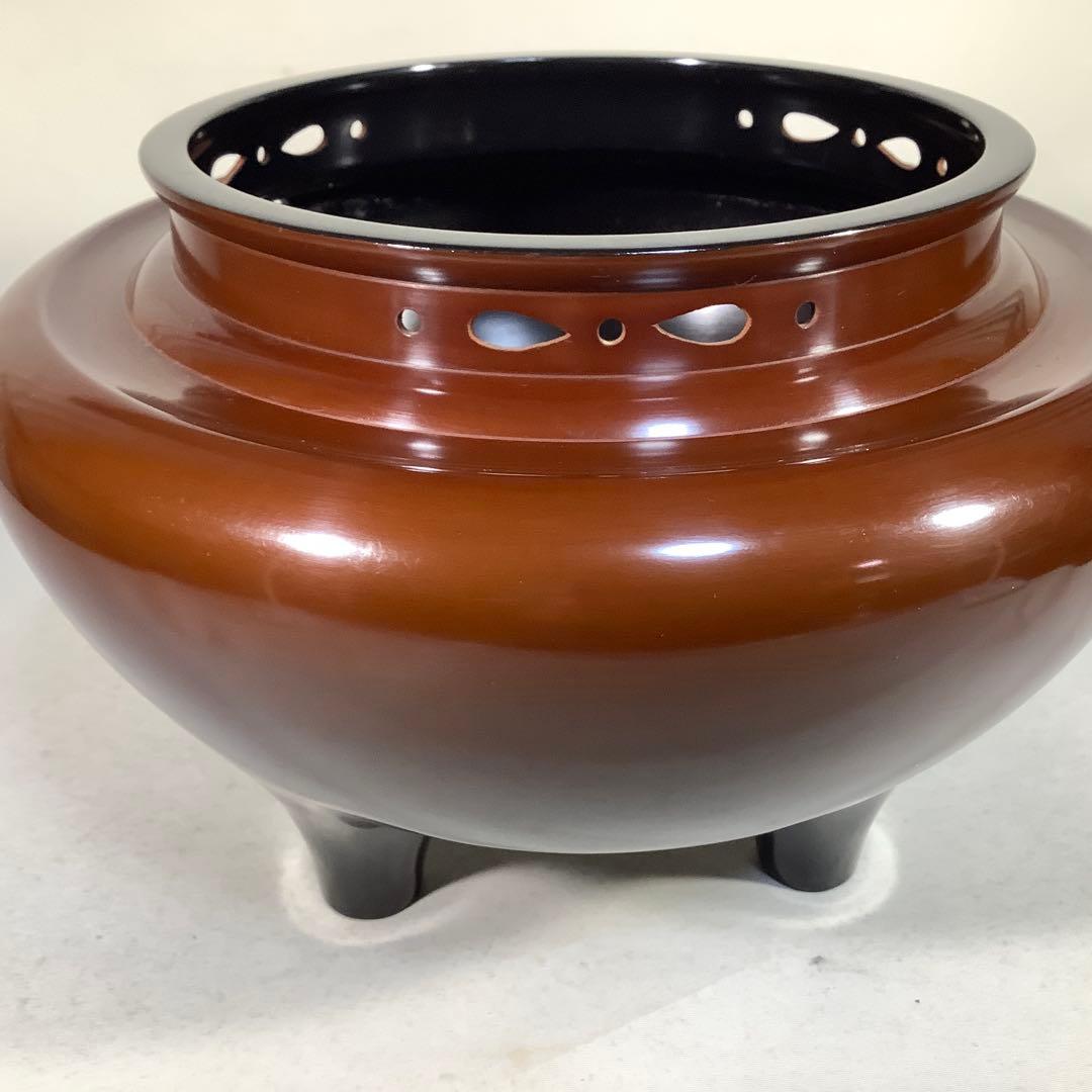 唐銅　朝鮮風炉釜　大国藤兵衞　茶道具　送料無料