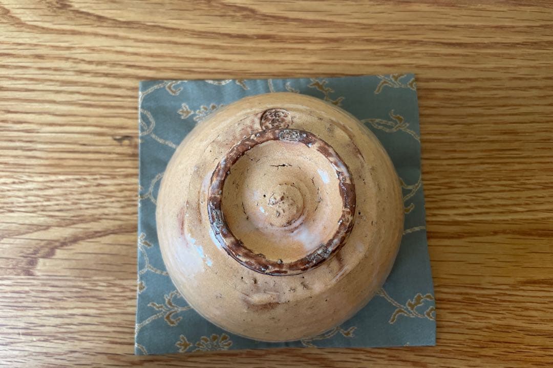 萩茶碗（田原 陶兵衛作）共箱 【茶道用抹茶碗】