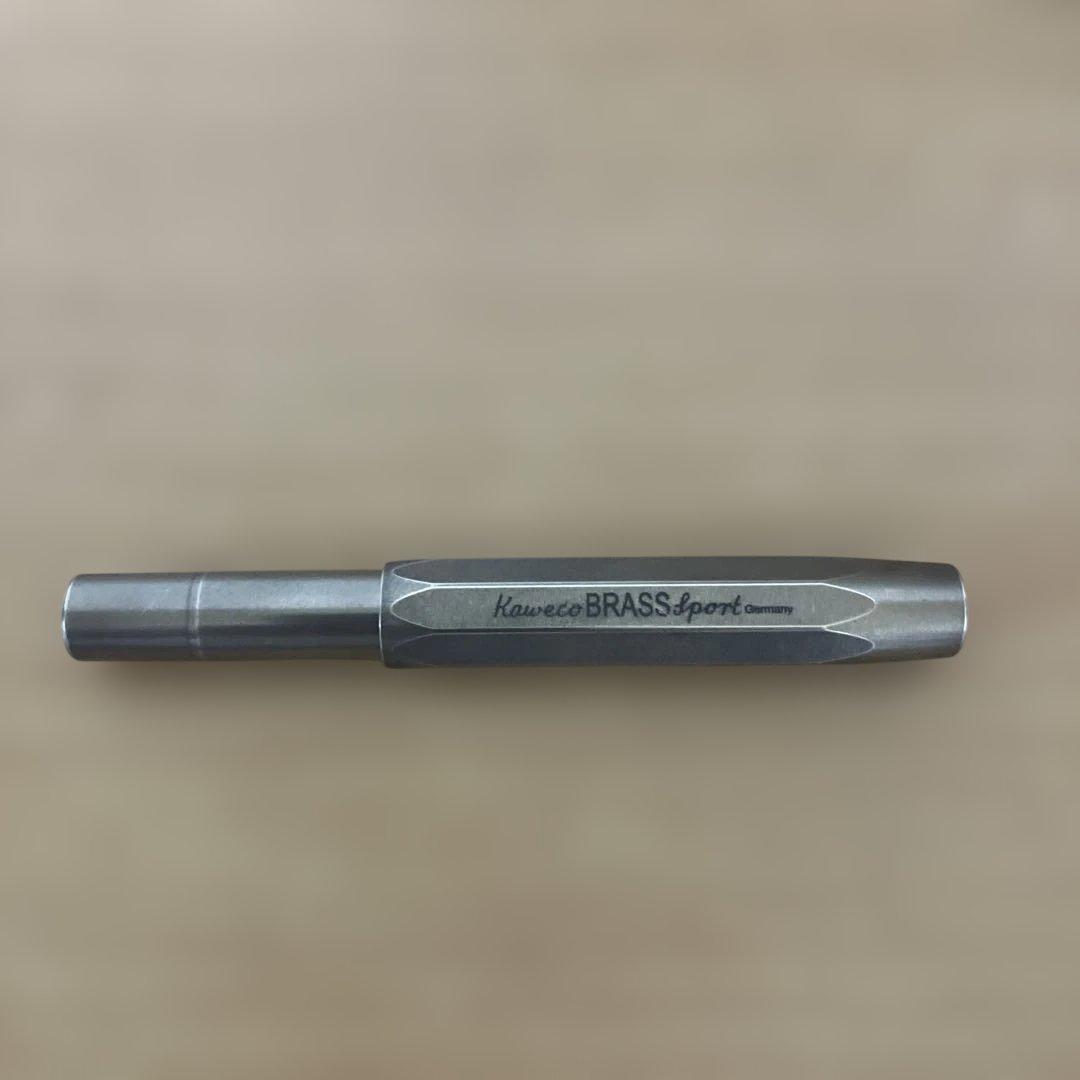 カヴェコ ブラススポーツ 万年筆 EFニブ交換済み