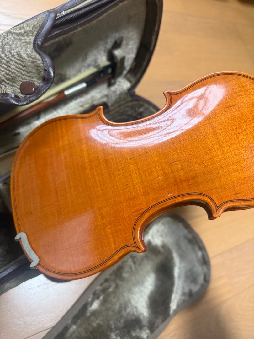 シ*房様 バイオリン本体 ケース付き　suzuki 1/10
