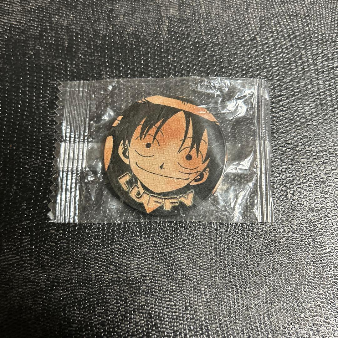 超激レア　ONE PIECE ルフィ　レトロ　当時物　缶バッジ　未開封