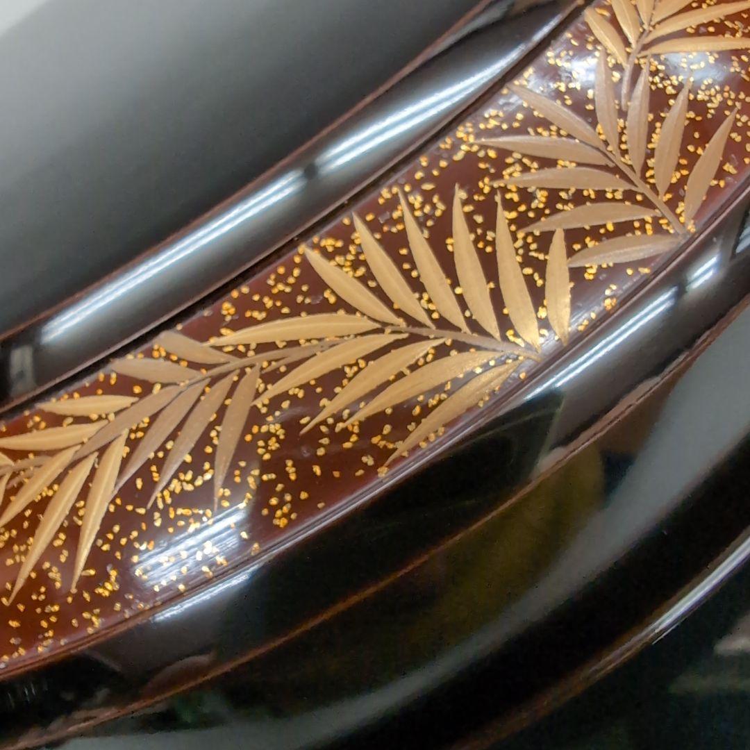 平安　象彦　西村彦兵衛　五清蒔絵　車軸形喰籠　茶道具